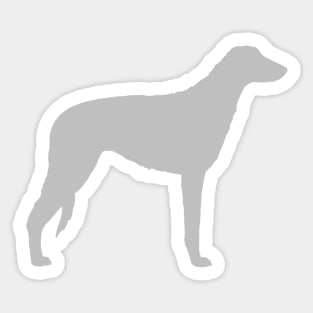 Scottish Deerhound Silhouette Sticker